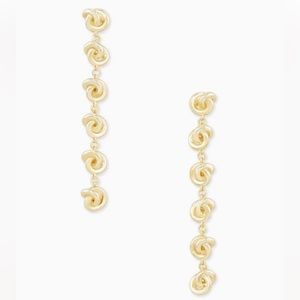 Kendra Scott, Presleigh Linear Gold Earrings